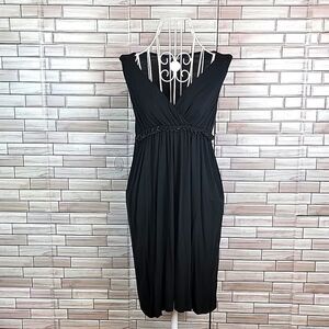 FYLO By Nylon black midi dress Size SP